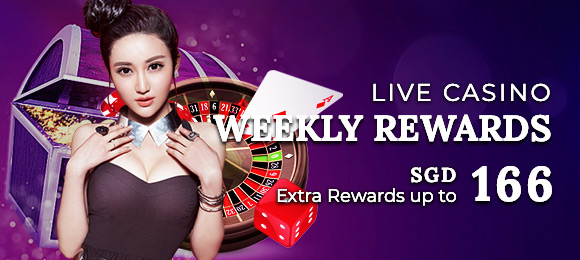 Live Casino Weekly Rewards