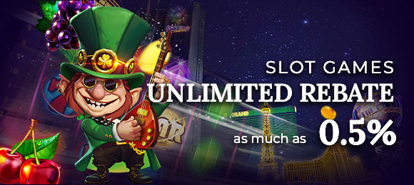 Slot Unlimited Rebate 0.5%